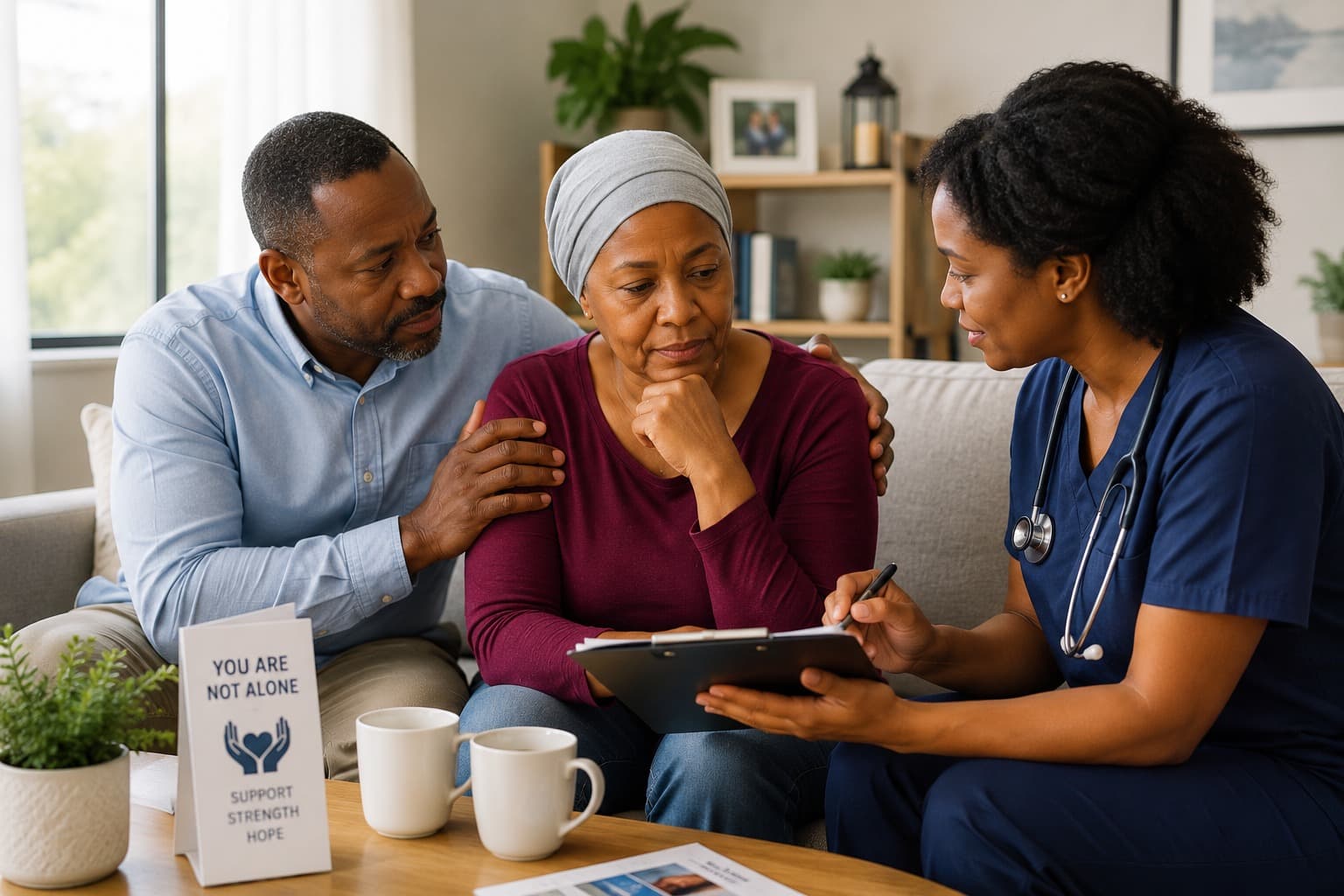 Family life continuing uninterrupted through recovery